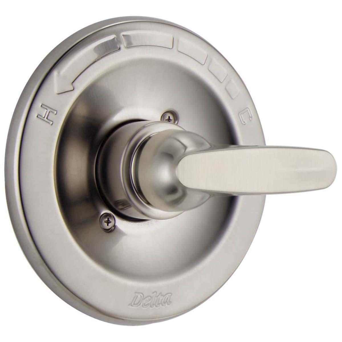 DELTA® 13 Series Foundations® BT13010-SS Valve Only Trim, 1/2 in, IPS, Lever Handle, 1-Handle -Handle, Zinc thumbnail 2