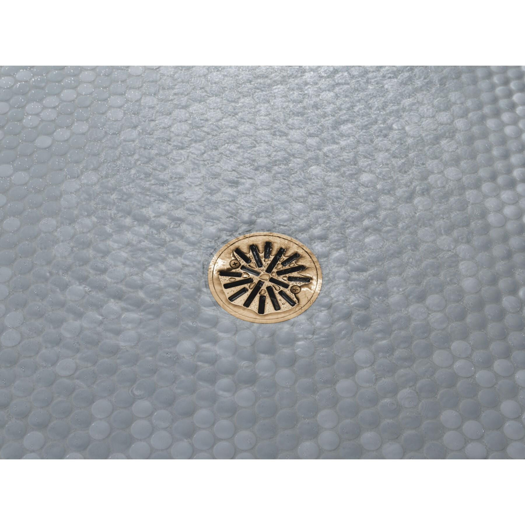 DELTA® DT061411-CZ Tile-In Shower Drain, 4 in Nominal, Brass/PVC Drain, Champagne Bronze, Import thumbnail 2