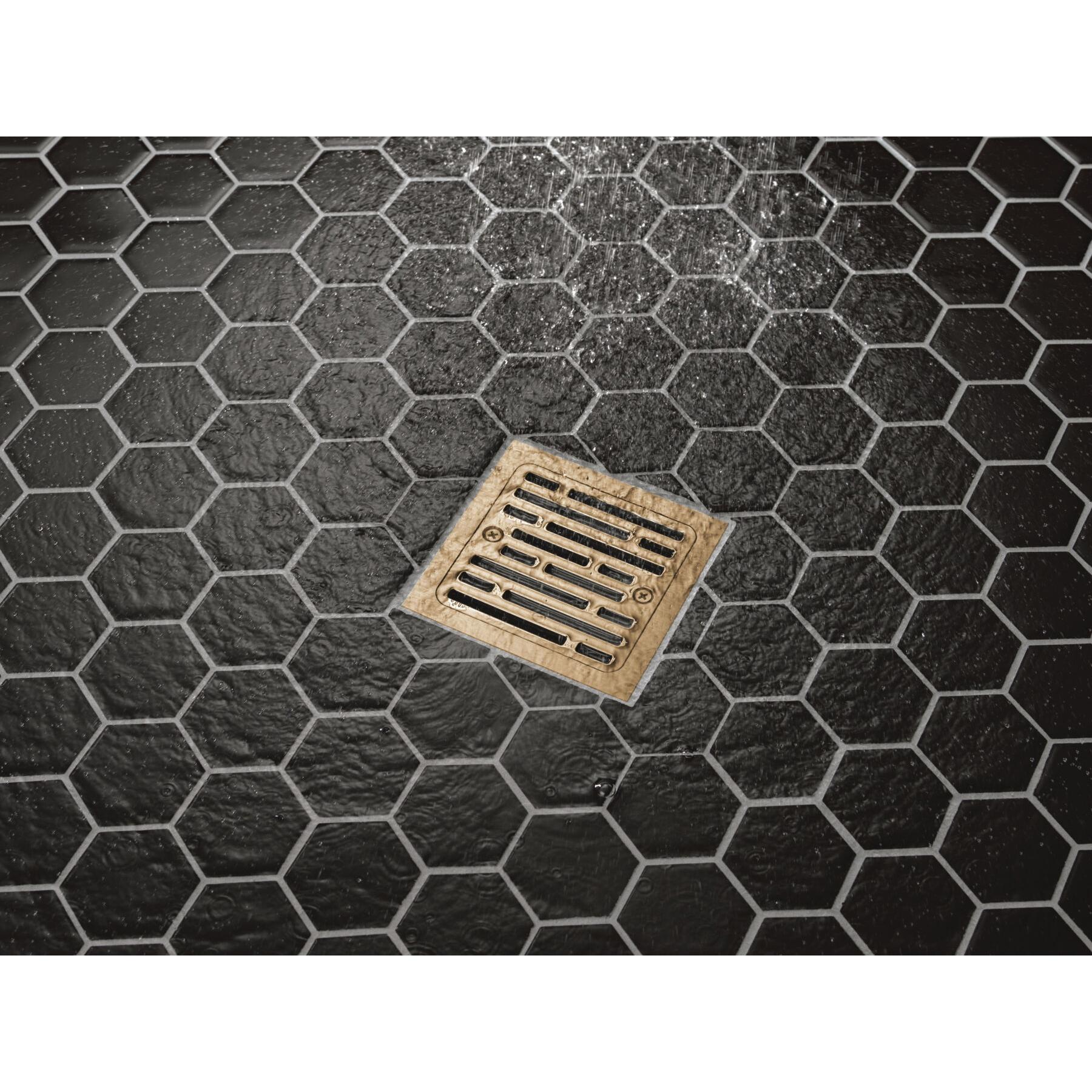 DELTA® DT062412-CZ Tile-In Shower Drain, 4 in Nominal, Brass/PVC Drain, Champagne Bronze, Import thumbnail 2