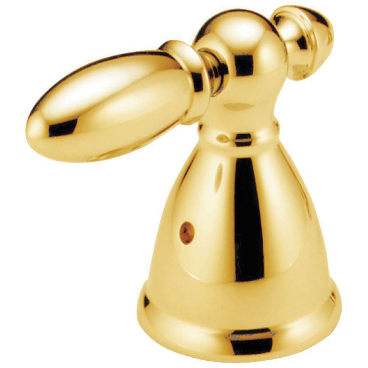 DELTA&reg; H516PB Lever Handle Kit, For Use With Diverter/Transfer Valve, Metal, Polished Brass, Domestic