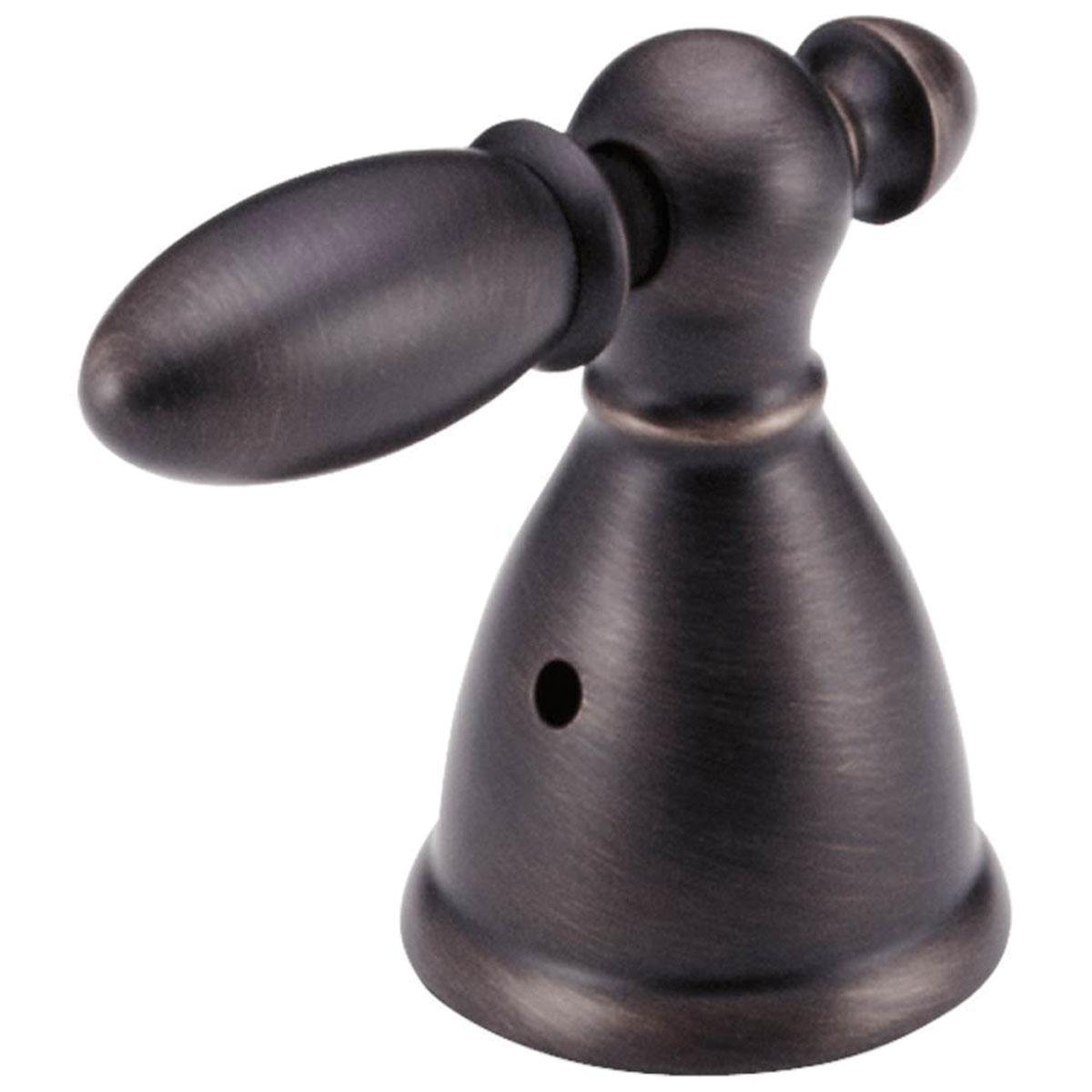 DELTA® Victorian® Series H516RB Lever Handle Kit, Metal, Venetian Bronze® thumbnail 2