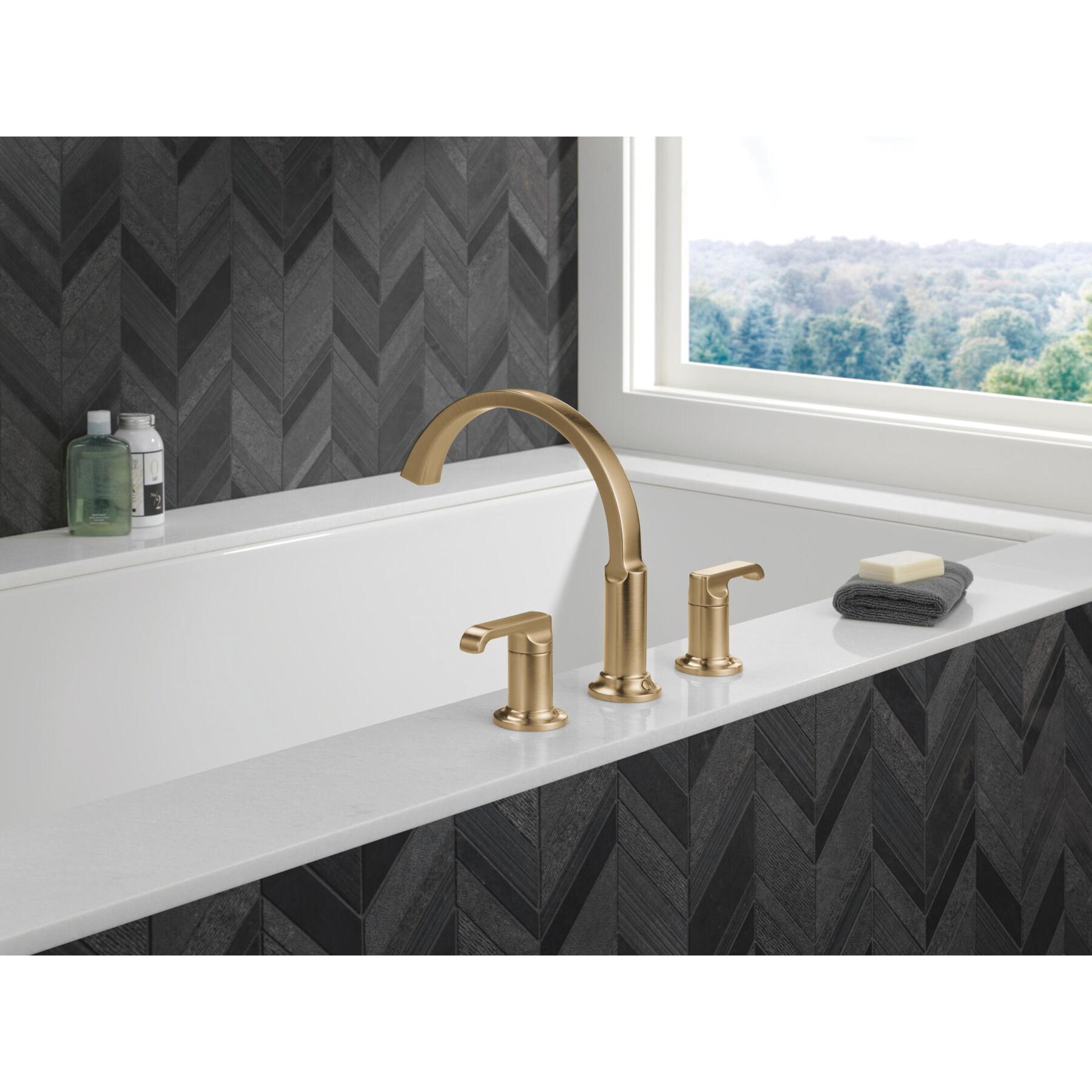 DELTA® H588CZ-PR Lever Handle, Zinc, Lumicoat® Champagne Bronze