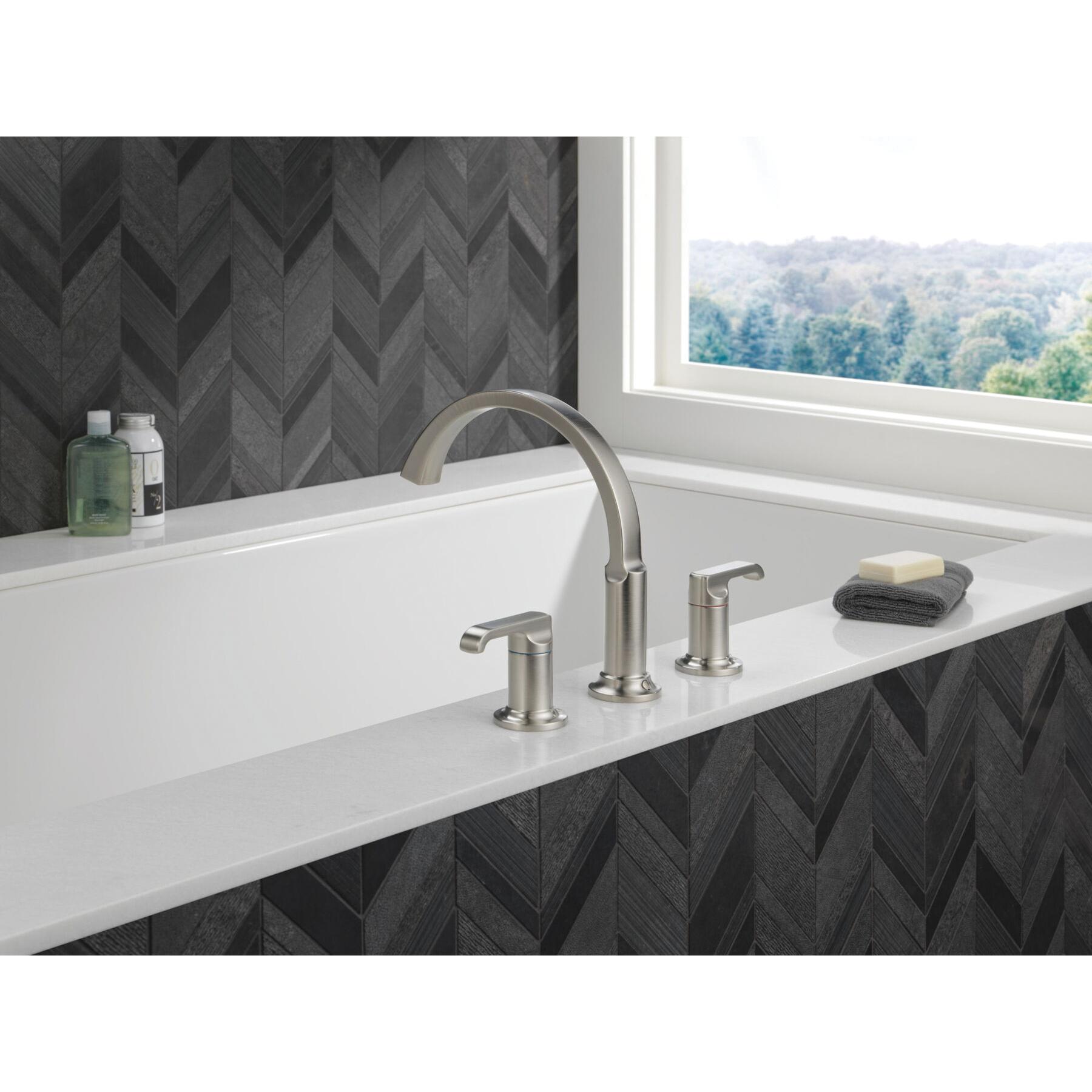 DELTA® H588SS-PR Lever Handle, Zinc, Lumicoat® Stainless thumbnail 3
