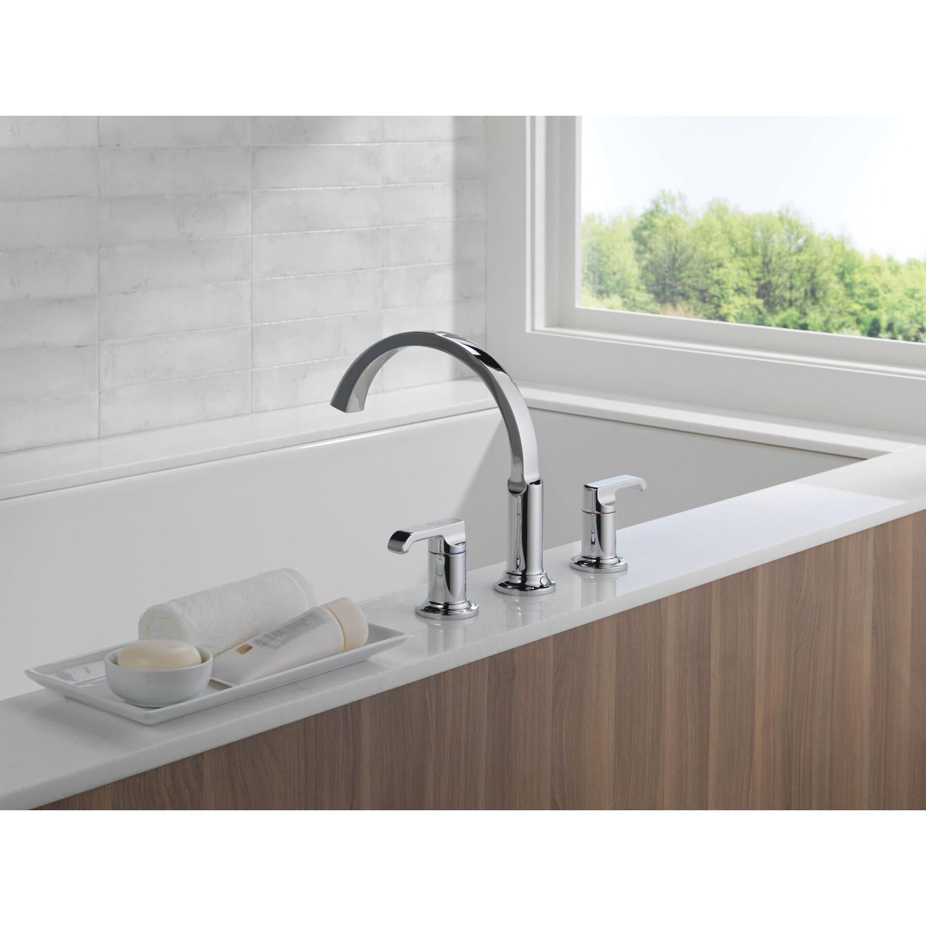 DELTA® H588-PR Lever Handle, Zinc, Lumicoat® Polished Chrome thumbnail 3