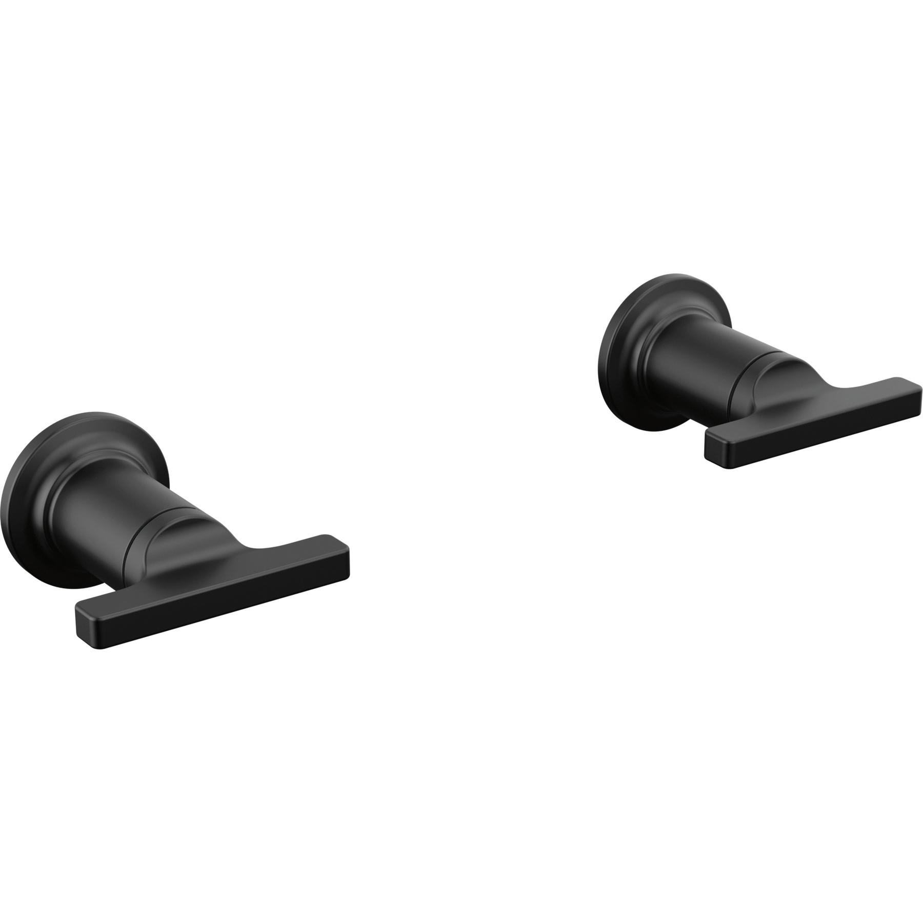 DELTA® H592BL T-Lever Handle, Zinc, Matte Black