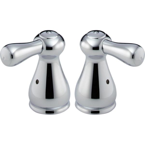 DELTA® Leland® Series H678 Lever Handle Set, Metal, Chrome thumbnail 2