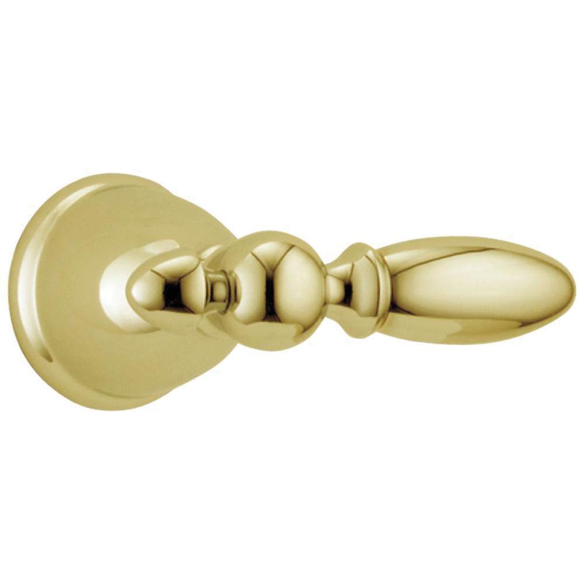 DELTA® Victorian® Series H716PB Lever Handle Kit, Metal, Brilliance® Polished Brass thumbnail 2