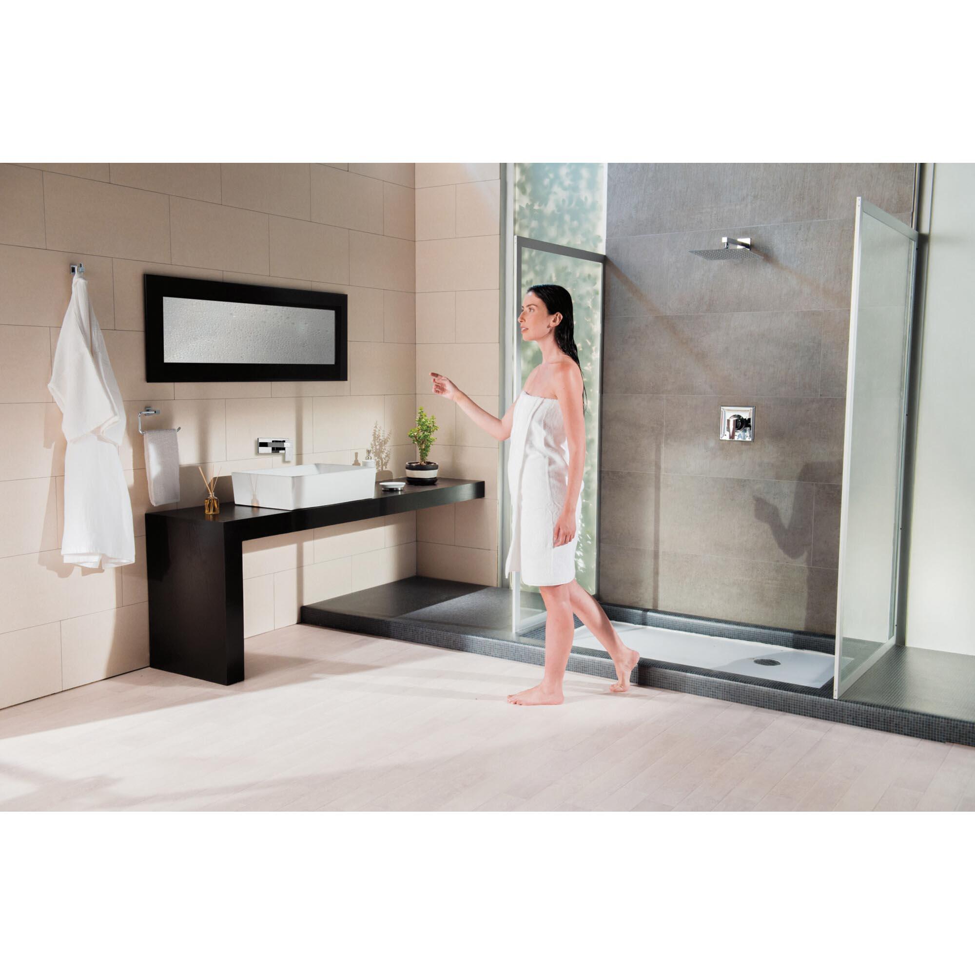 DELTA® Velum™ IAO20836 Robe Hook, 2-5/32 in L, 1-3/8 in W, 1-21/32 in H, Brass, Chrome