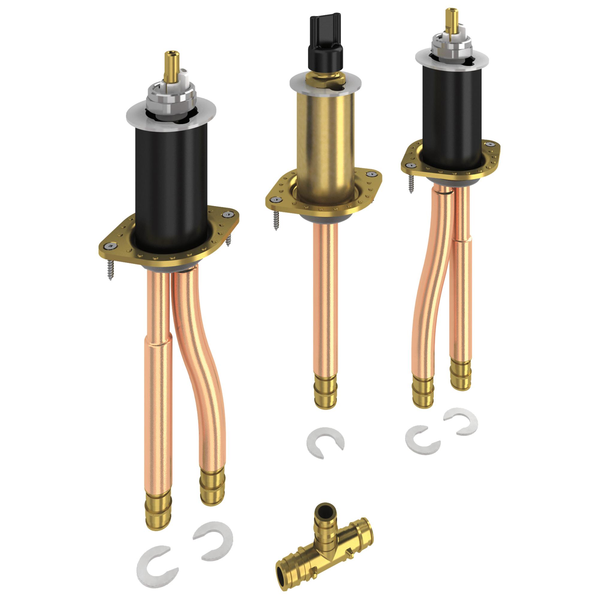 delta® R2707-MF Rough-In Kit, 5/8 x 5/8 in, PEX Cold Expansion, Brass