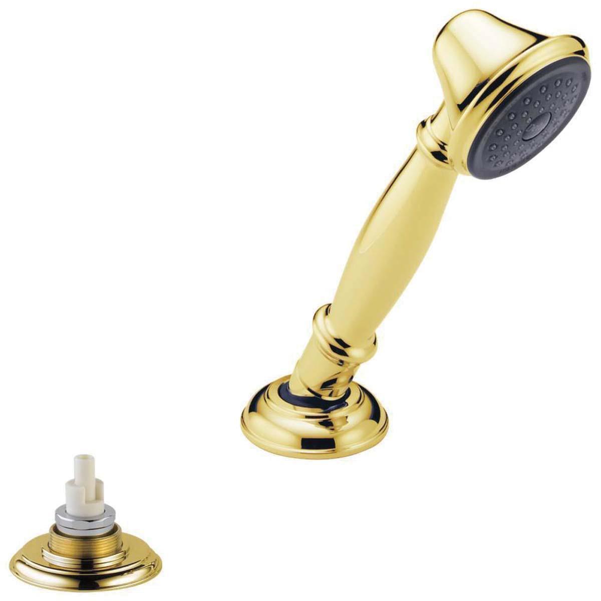 DELTA® Victorian® RP33791PBLHP Hand Shower With Transfer Valve, 1.75 gpm, 69 in L Hose, FNPSM, Polished Brass thumbnail 2
