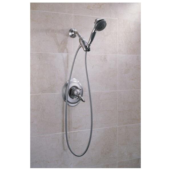 DELTA® Victorian® RP34356SS Shower Flange, 3 in OD, Brass, Stainless Steel thumbnail 2