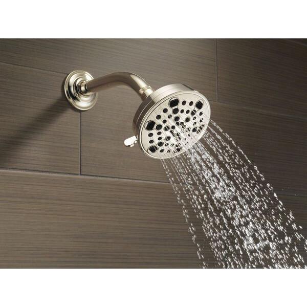 DELTA® RP40593PN Shower Arm, 1/2 in, IPS, Brass, Polished Nickel thumbnail 2