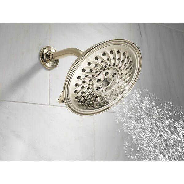 DELTA® RP40593PN Shower Arm, 1/2 in, IPS, Brass, Polished Nickel thumbnail 4