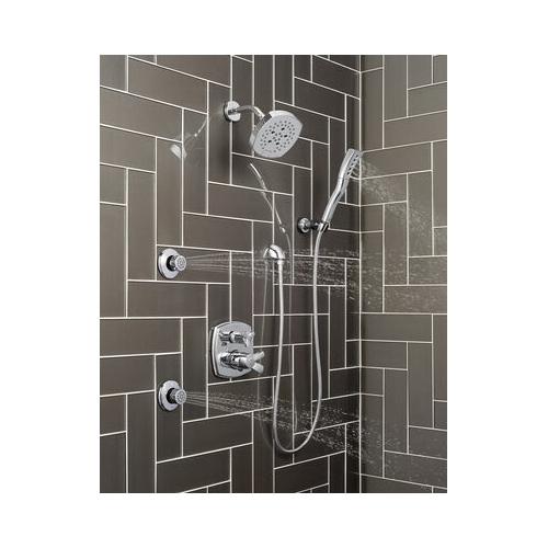 DELTA® RP40593 Shower Arm, 1/2 in, IPS, Brass, Chrome thumbnail 2