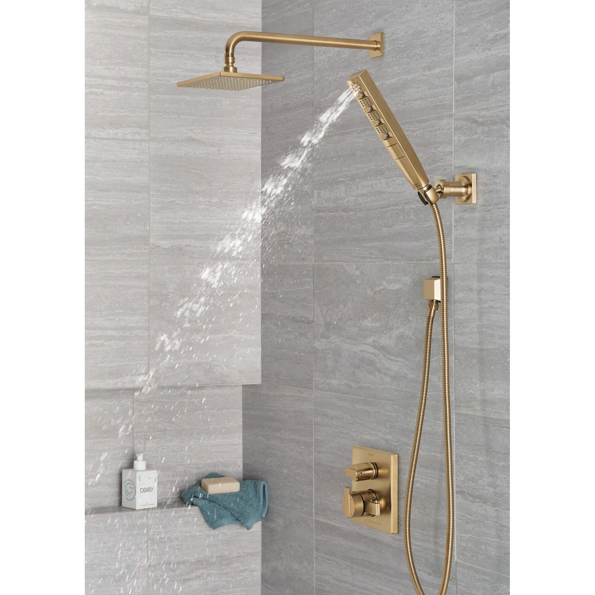 DELTA® RP46870CZ Shower Arm, 1/2 in, MPT, Champagne Bronze thumbnail 2