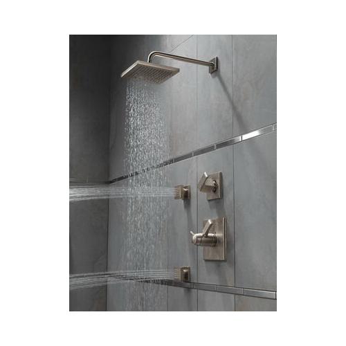 DELTA® RP46870SS Shower Arm, 1/2 in, IPS, Brass, Stainless Steel thumbnail 4