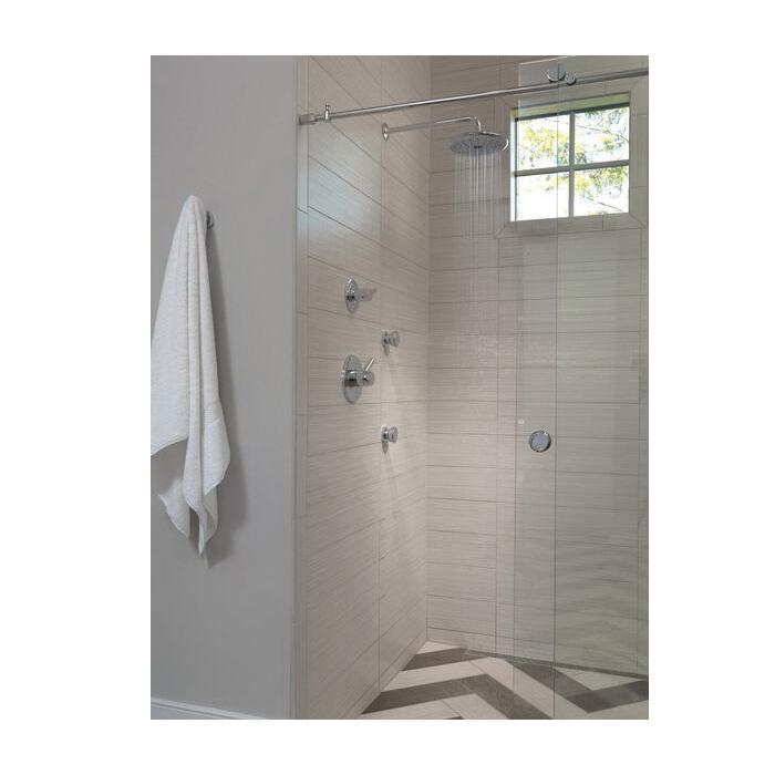 DELTA® RP52382 Showerhead, 2.5 gpm, 1-Spray, Wall Mounting, 8-3/4 in Head, Chrome