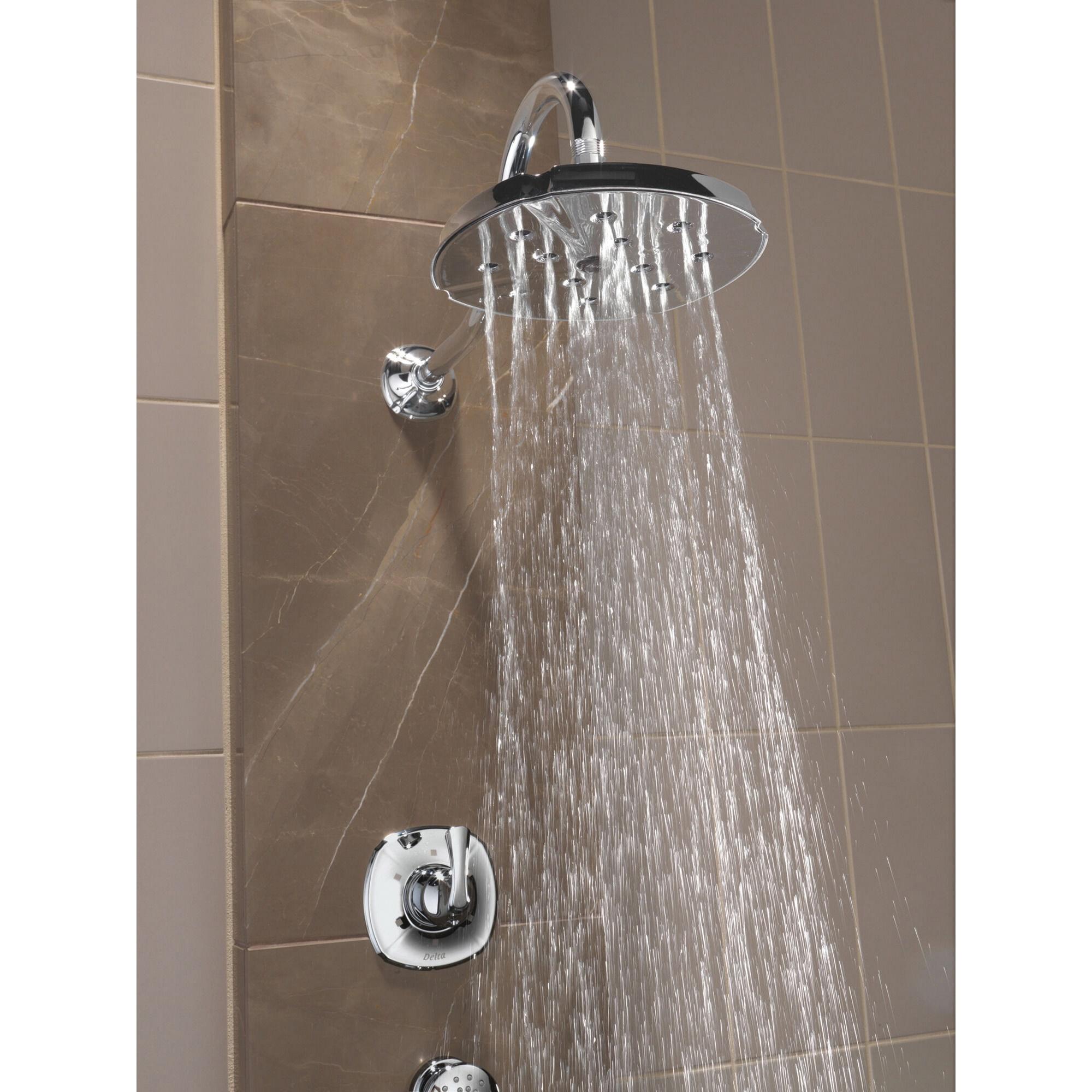 DELTA® RP61273 Shower Arm, 1/2 in, MPT, Chrome thumbnail 2