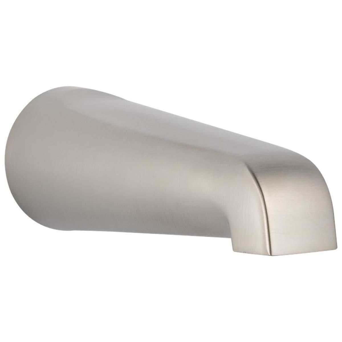DELTA® Foundations® RP64722SS Non-Diverter Tub Spout, 1/2 in, CWT, Zinc, Stainless Steel thumbnail 2
