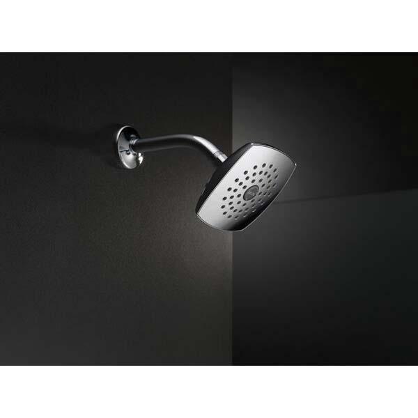 DELTA® Universal Showering RP64859SS Raincan Showerhead, 1.75 gpm, 1-Spray, Wall Mounting, 5-1/4 in Head, Stainless thumbnail 2