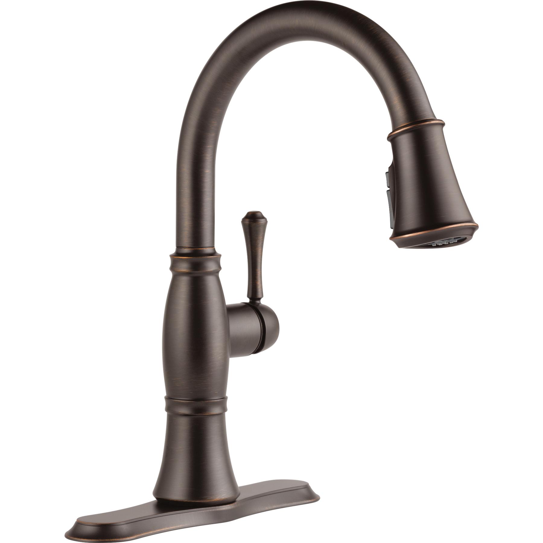 DELTA® Cassidy® RP71545 RP71545RB Escutcheon, Zinc, Venetian Bronze®, 10-1/4 in L x 1/2 in H thumbnail 4
