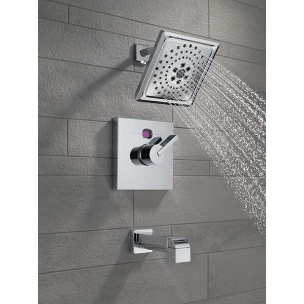 DELTA® Ara® RP75435SS Pull-Up Diverter Tub Spout, 1/2 in, Brilliance Stainless Steel thumbnail 2