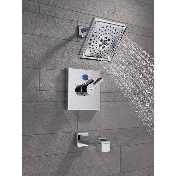DELTA® Ara® RP75435SS Pull-Up Diverter Tub Spout, 1/2 in, Brilliance Stainless Steel thumbnail 4