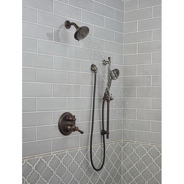 DELTA® RP78575RB Raincan Showerhead, 1.75 gpm, 4-Spray, Wall Mounting, 4-15/16 in Dia Head, Venetian Bronze thumbnail 3