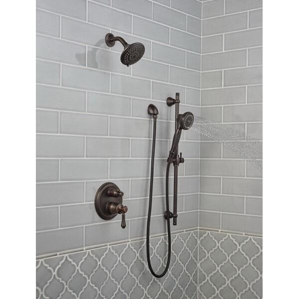 DELTA® RP78575RB Raincan Showerhead, 1.75 gpm, 4-Spray, Wall Mounting, 4-15/16 in Dia Head, Venetian Bronze