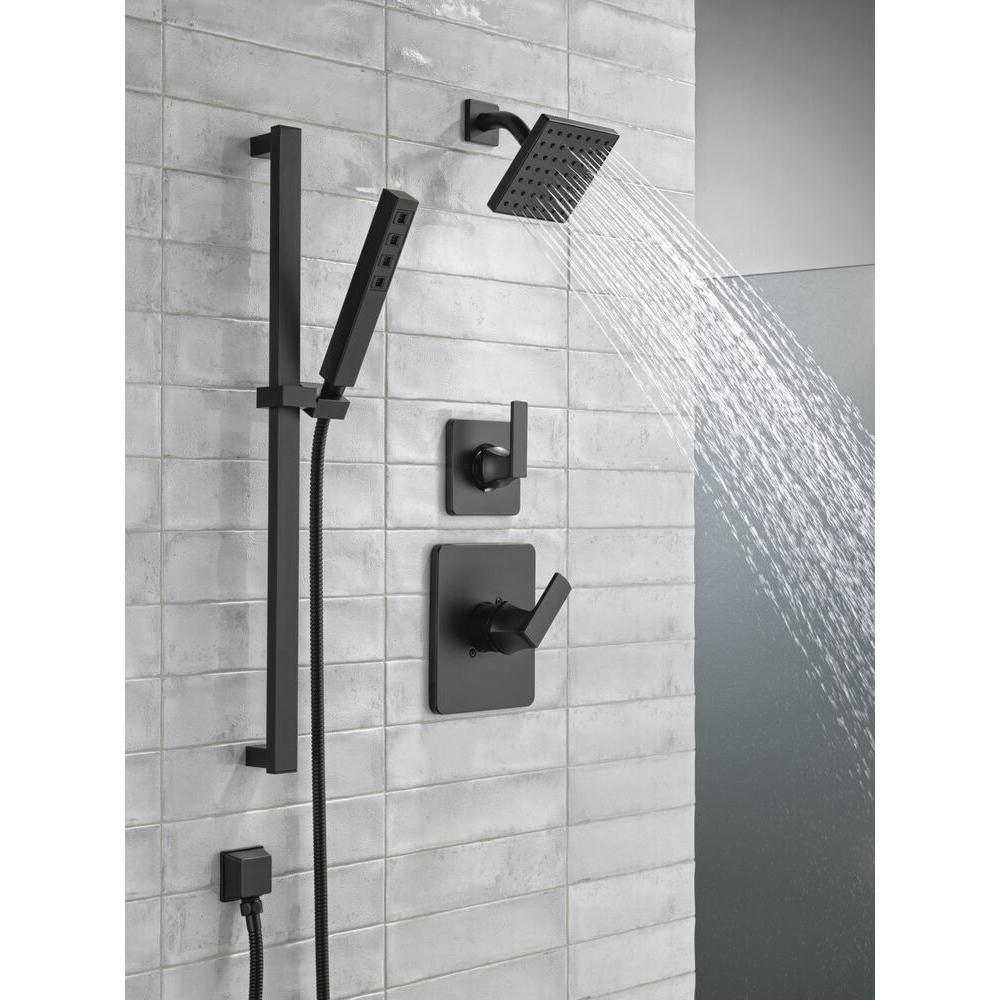 DELTA® Velum™ T11837-BL 3-Function Diverter Valve Trim, Matte Black