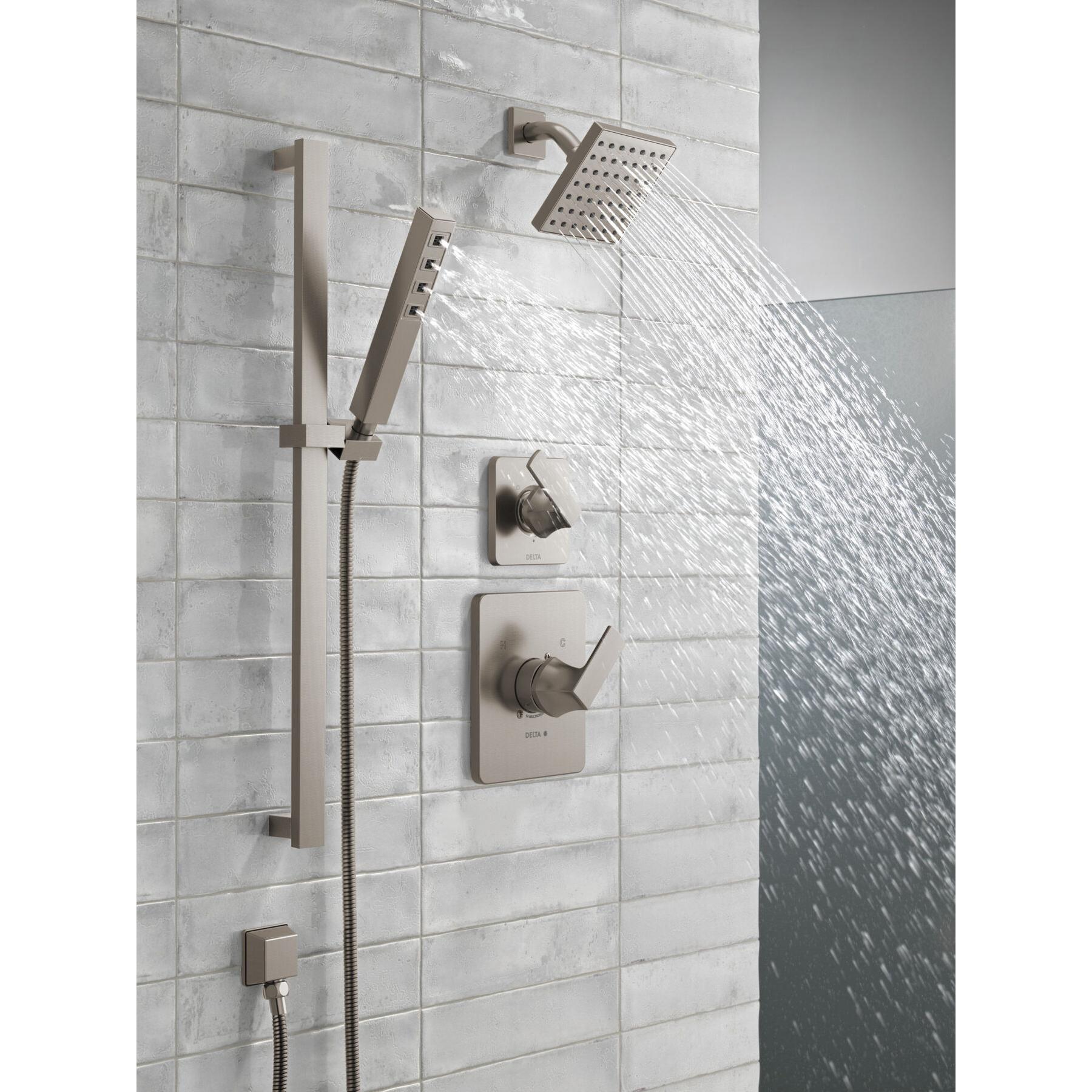 DELTA® Velum™ T11837-SS Diverter Trim, Lever Handle, 1-Handle -Handle, Zinc, Stainless