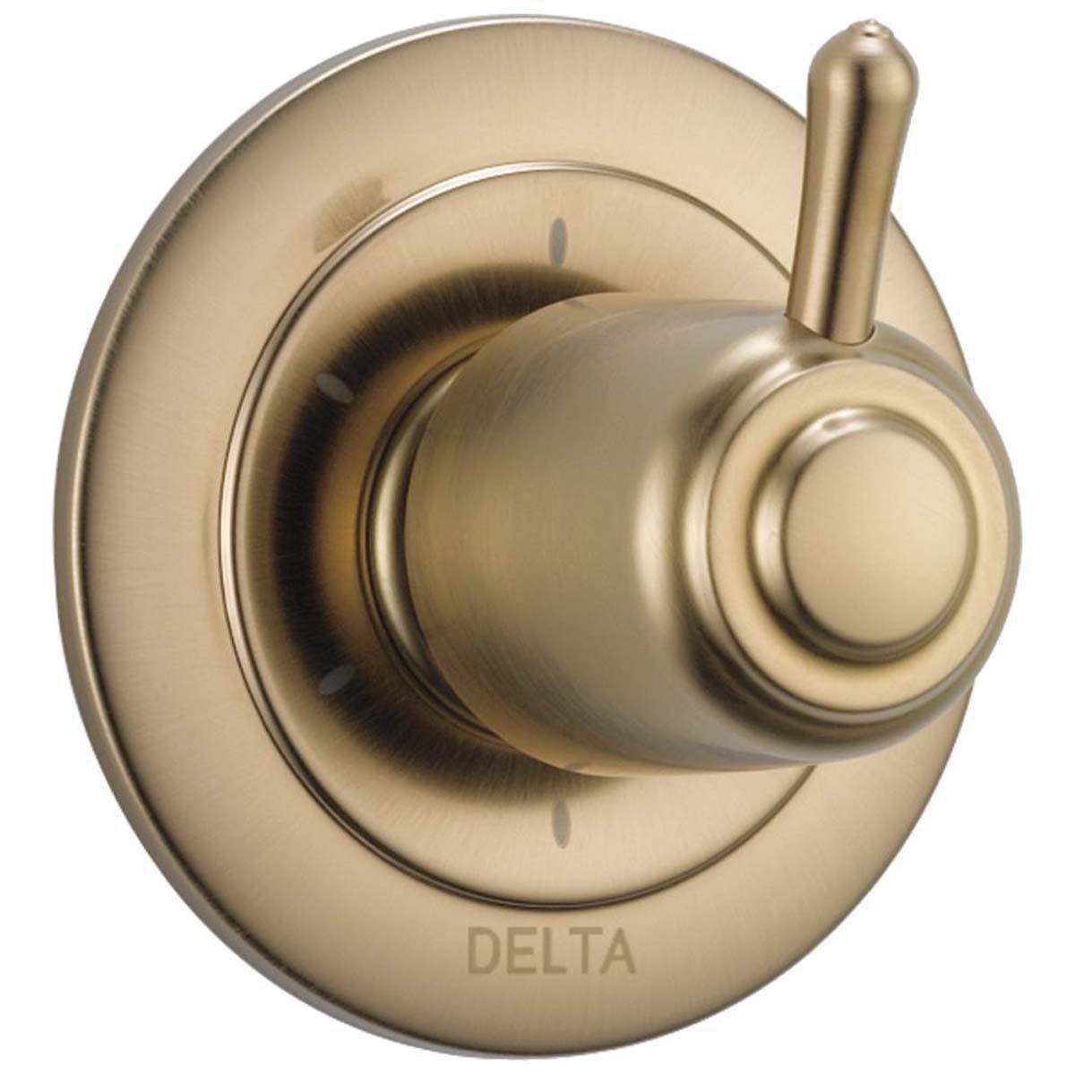 DELTA® Classic T11900-CZ Valve Trim, Lever Handle, 1-Handle -Handle, Brilliance® Champagne Bronze thumbnail 2