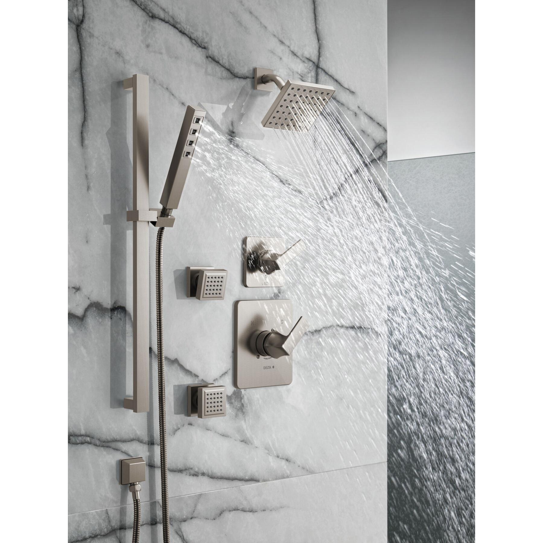 DELTA® Velum™ T11937-SS Diverter Trim, Lever Handle, 1-Handle -Handle, Zinc, Stainless