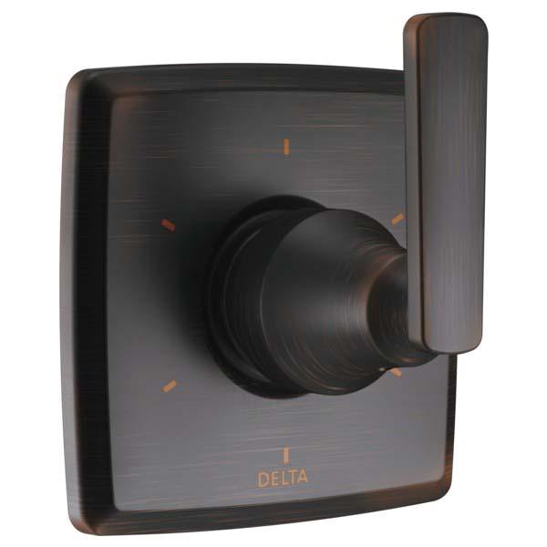 DELTA® Ashlyn® T11964-RB 6-Setting 3-Port Diverter Trim, Lever Handle, 1-Handle -Handle, Zinc, Venetian Bronze thumbnail 2