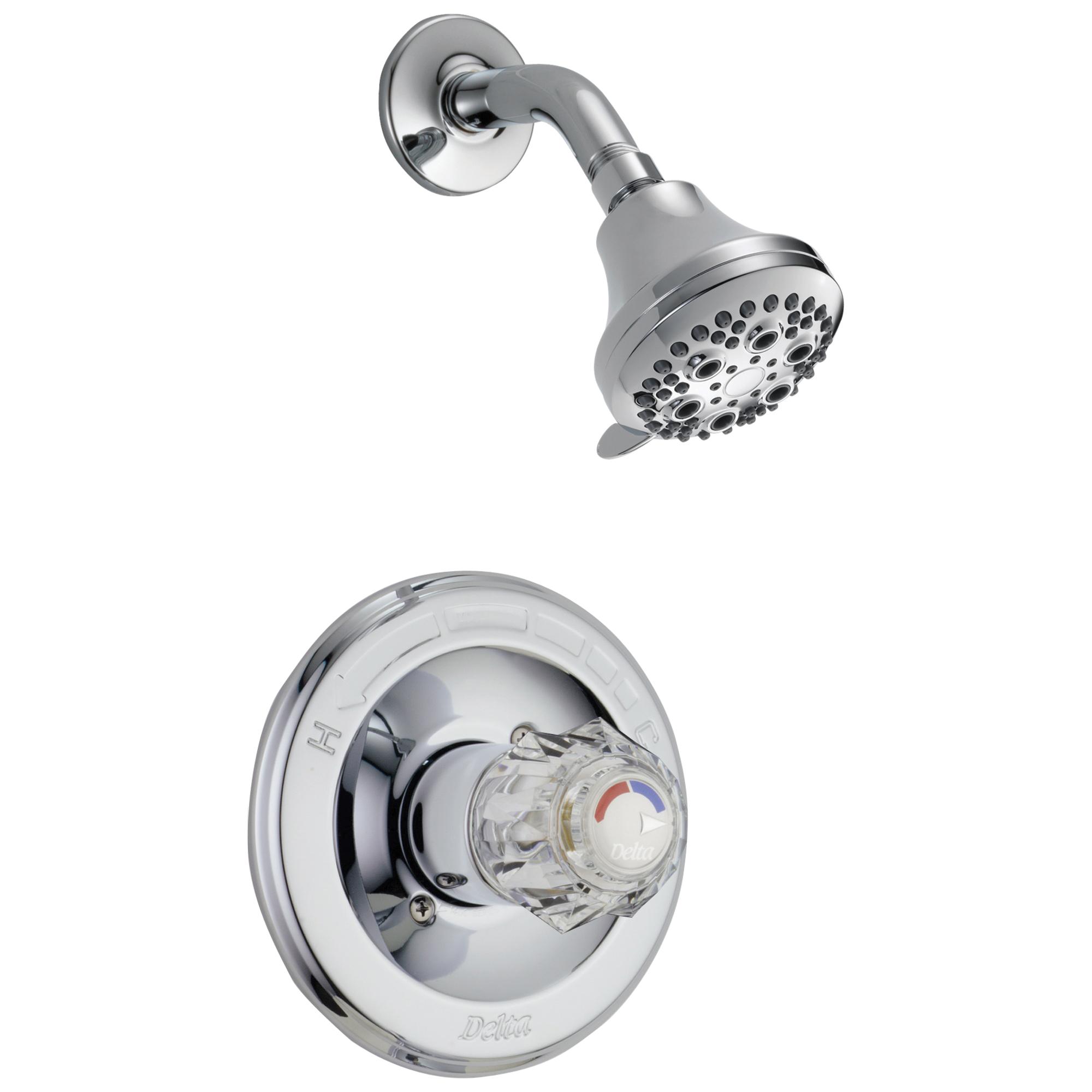 DELTA&reg; T13222 Monitor&reg; 13 Shower Trim, 1.75 gpm Shower, Hand Shower Yes/No: No, Chrome Plated