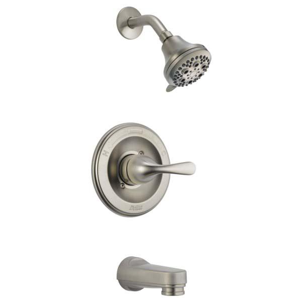 DELTA® Classics™ T13420-SSPD Tub and Shower Trim, Brass, Stainless Steel, 1 -Handle, 1.75 gpm thumbnail 2