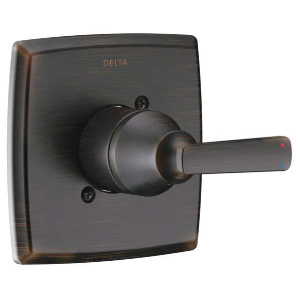 DELTA® 14 Series Ashlyn® T14064-RB Valve Only Trim, Lever Handle, 1-Handle -Handle, Plastic/Zinc, Venetian Bronze thumbnail 2