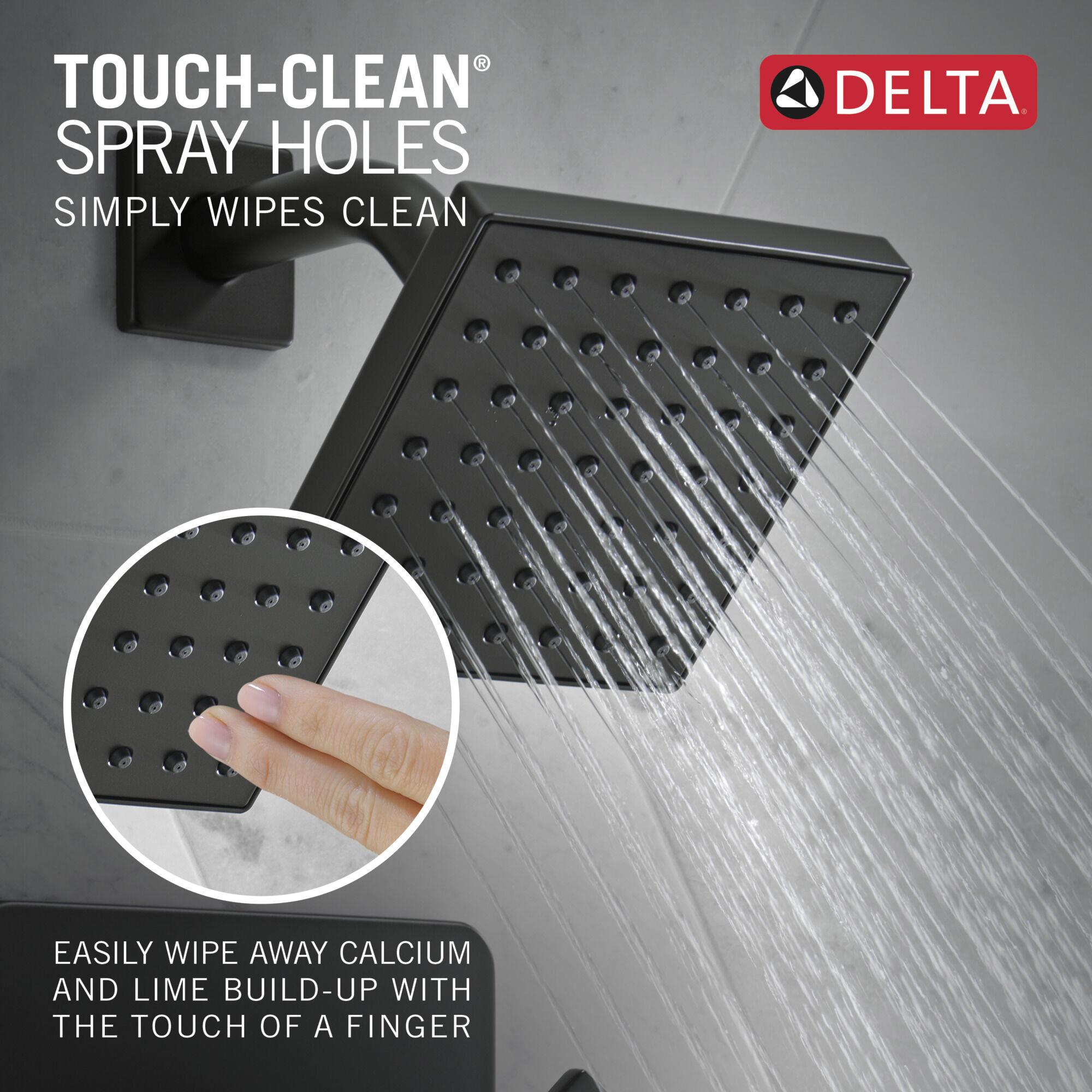 DELTA® Velum™ T14237-BL Shower Only Faucet Trim, Brass, Matte Black, 1-Handle, 1.75 gpm thumbnail 4