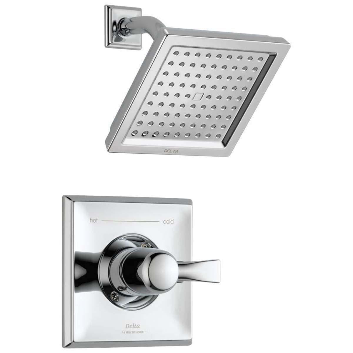 DELTA® Monitor® 14 Series Dryden™ T14251 Shower Trim, Brass, Chrome, 1-Handle-Handle, 2.5 gpm thumbnail 2