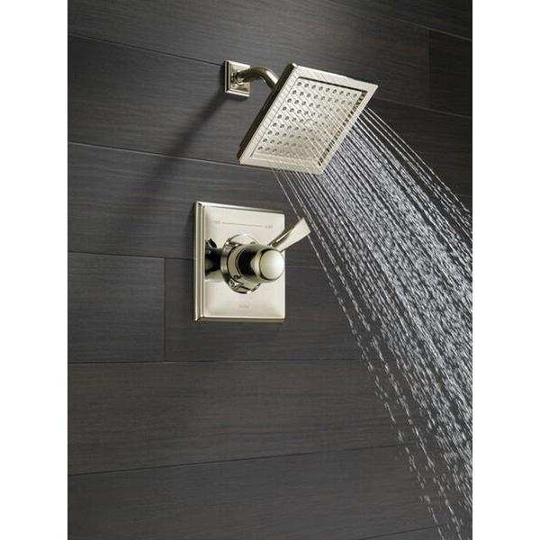 DELTA® 14 Series Dryden™ T14251-PN Shower Trim, Brass, Polished Nickel, 1-Handle -Handle, 2.5 gpm