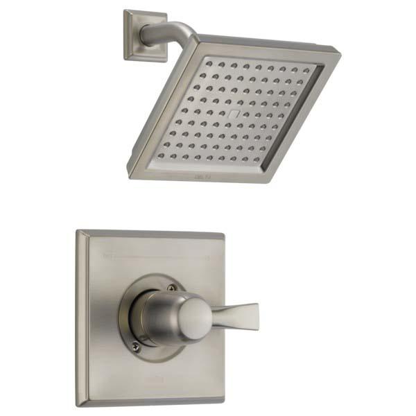 DELTA® Monitor® 14 Series Dryden™ T14251-SS Shower Trim, Brass, Brilliance Stainless Steel, 1-Handle -Handle, 2.5 gpm thumbnail 2