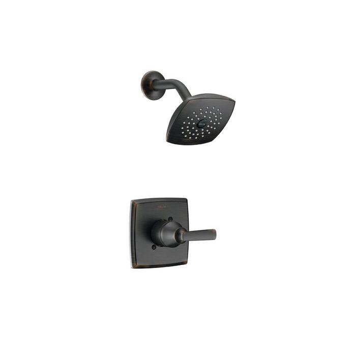 DELTA® Ashlyn® T14264-RB Shower Trim Kit, Brass, Venetian Bronze, 1-Handle -Handle, 1.75 gpm thumbnail 2