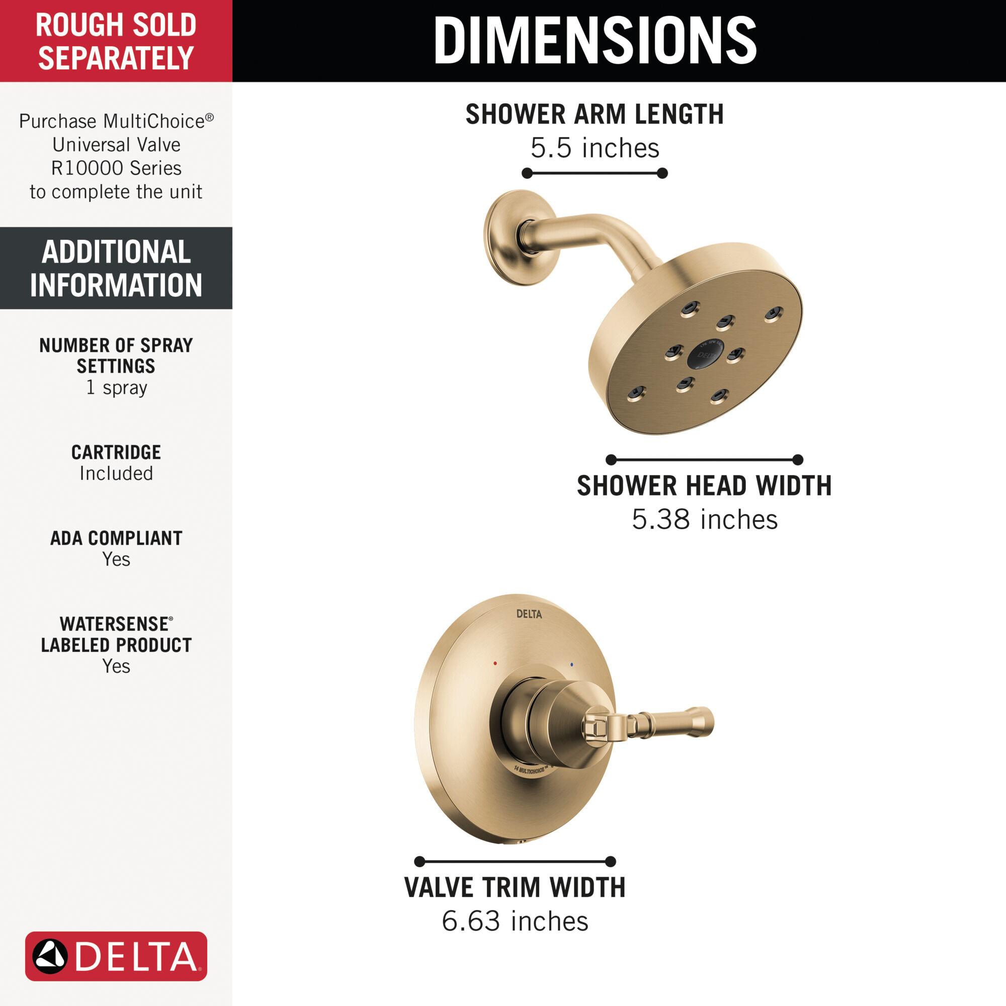 Single Handle Shower Faucets
