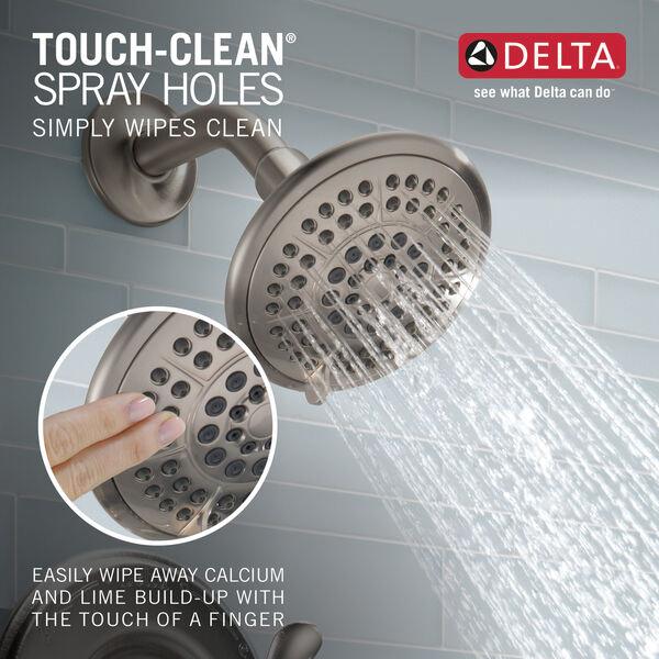 DELTA® 14 Series Linden™ T14293-SS Shower Trim, 1/2 in, Brass, Stainless Steel, 1-Handle -Handle, 1.75 gpm