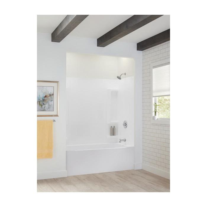 DELTA® Lahara® T14438 Tub and Shower Trim Kit, 1/2 in, IPS, Brass, Chrome, 1-Handle, 1.75 gpm thumbnail 3