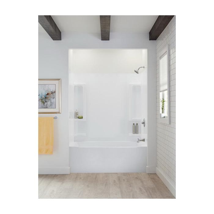 DELTA® Lahara® T14438 Tub and Shower Trim Kit, 1/2 in, IPS, Brass, Chrome, 1-Handle, 1.75 gpm thumbnail 4