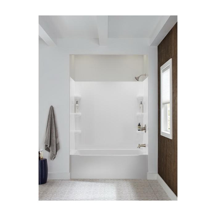 DELTA® Lahara® T14438-SS Tub and Shower Trim Kit, 1/2 in, IPS, Brass, Brilliance® Stainless Steel, 1 -Handle, 1.75 gpm