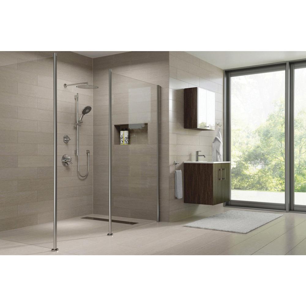 DELTA® 17 Series Trinsic® T17059 Valve Trim, 1/2 in, Universal, Lever Handle, 1-Handle -Handle, Brass, Chrome-Plated