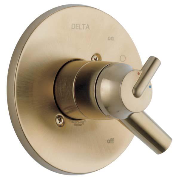 DELTA® Monitor® 17 Series Trinsic® T17059-CZ Valve Trim, Lever Handle, 1-Handle -Handle, Brass thumbnail 2