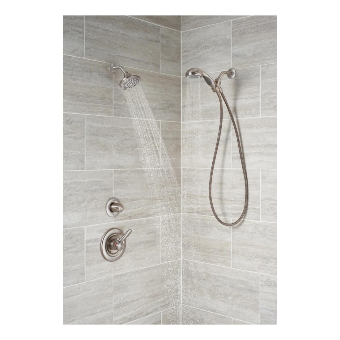 DELTA® Lahara® T17238-SS Shower Trim Kit, Brass, Brilliance Stainless Steel, 1-Handle -Handle, 1.75 gpm thumbnail 2